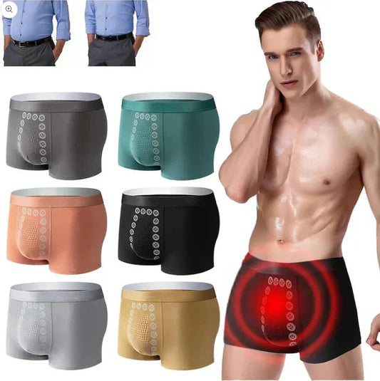 Pack of 6 Premium Ice Silk Boxer Briefs for Men | Buy 3 Get 3 Free | ₹599