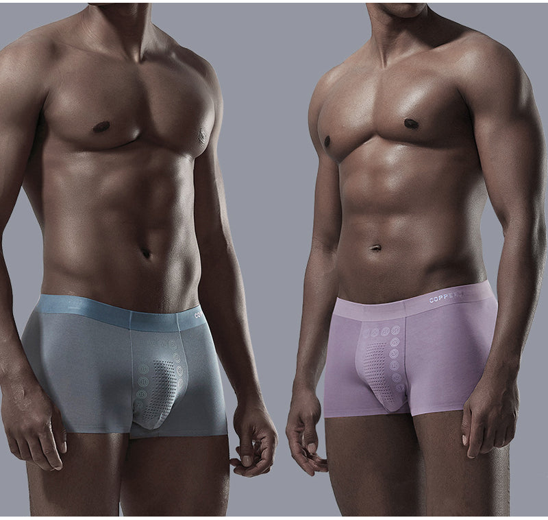 Pack of 6 Premium Ice Silk Boxer Briefs for Men | Buy 3 Get 3 Free | ₹599